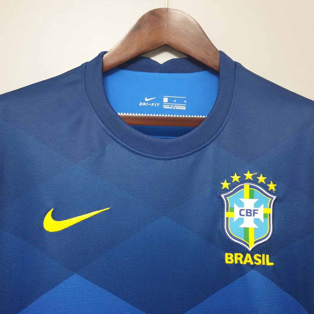 2020 Retro Brazil Away Football Shirt 1:1 Thai Quality - Image 3