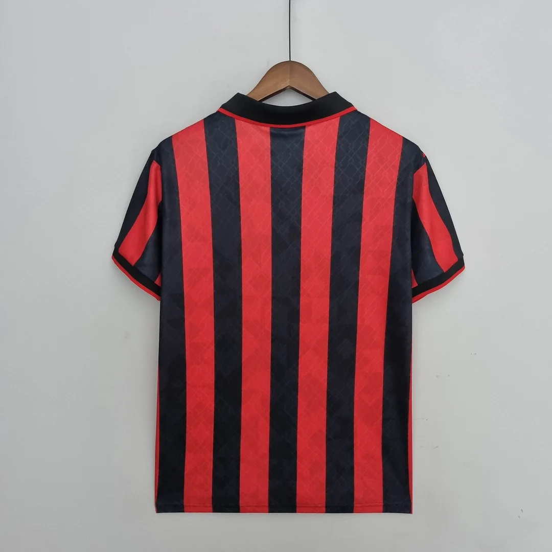 1995/1996 Retro AC Milan Home Football Shirt 1:1 Thai Quality - Image 2