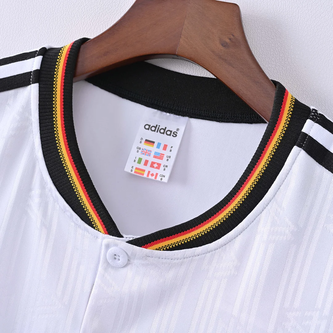 1996 Retro Germany Home Soccer Jersey Football Shirt 1:1 Thai Quality - Image 3