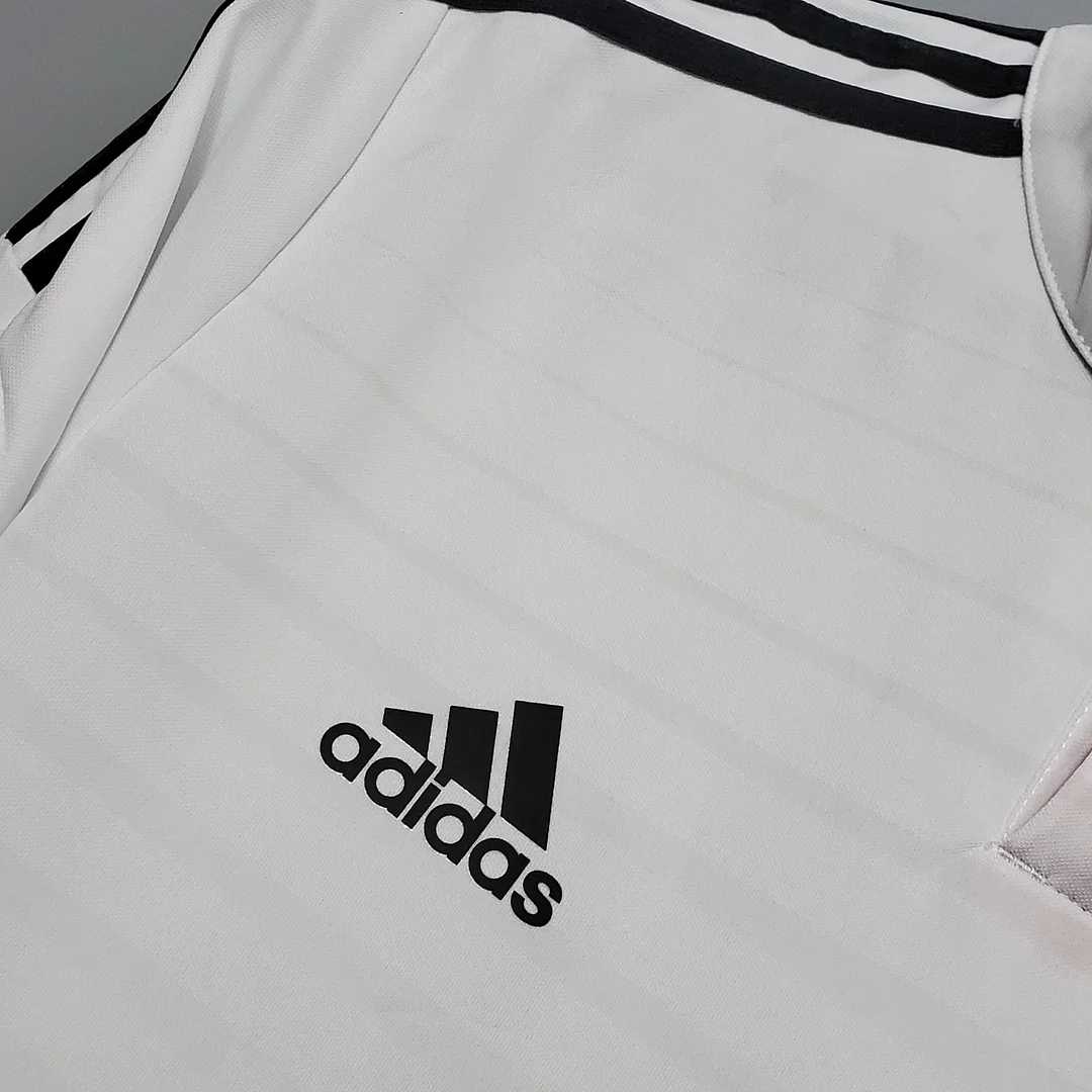 Retro Long Sleeve 2014/2015 Real Madrid Home - Image 4
