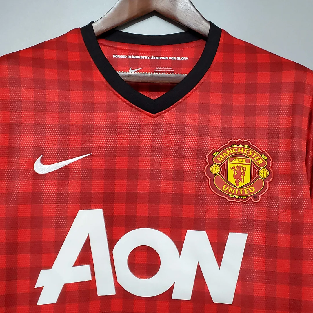 2012/2013 Retro Manchester United Home Football Shirt 1:1 Thai Quality - Image 4