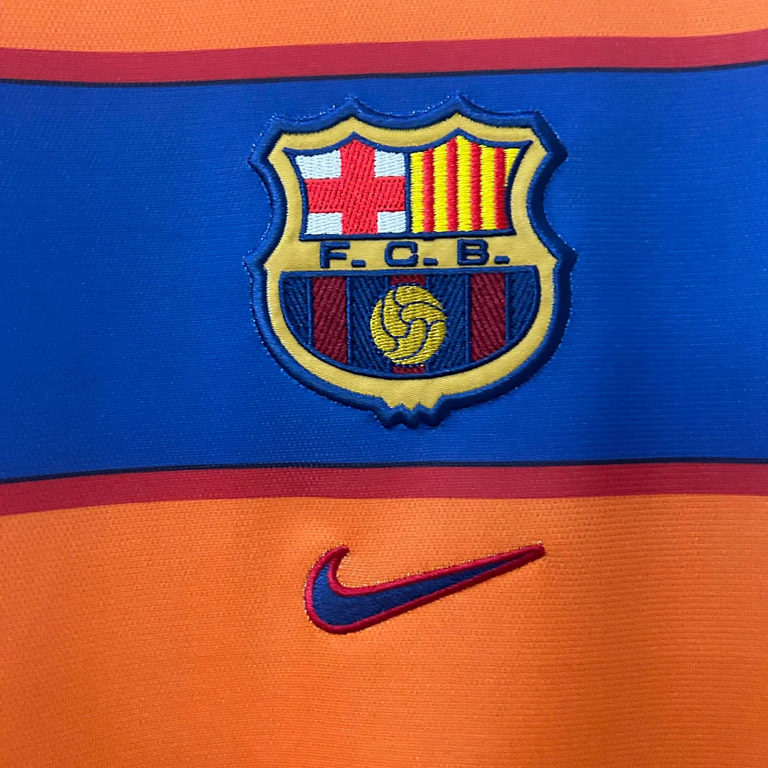 1998/1999 Retro Barcelona Third Away Football Shirt 1:1 Thai Quality - Image 5