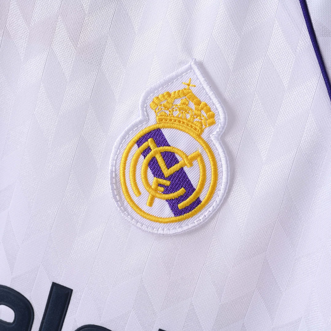 1986/1987 Retro Real Madrid Home Football Shirt 1:1 Thai Quality - Image 7
