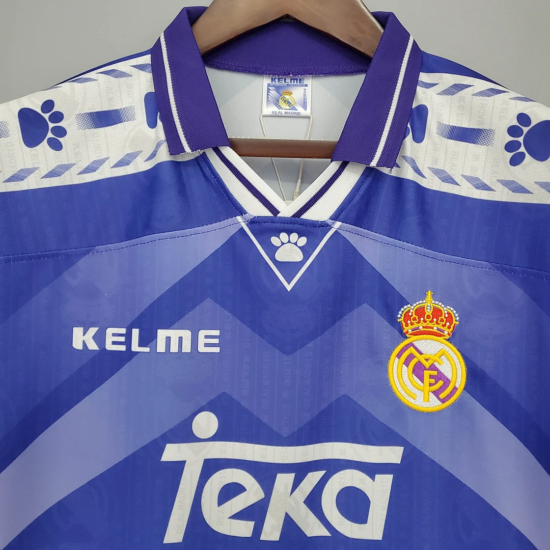 1996/1997 Retro Real Madrid Away Soccer Jersey 1:1 Thai Quality - Image 3