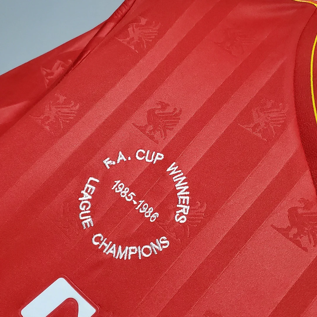1985/1986 Retro Liverpool Home Football Shirt 1:1 Thai Quality - Image 4
