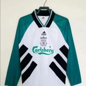 1993/1995 Retro Long Sleeve Liverpool Away Football Shirt 1:1 Thai Quality