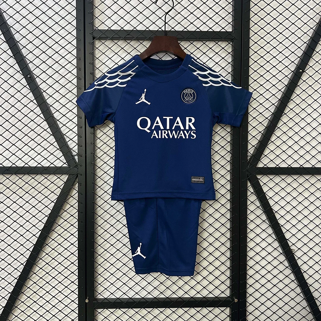 2024/2025 Psg Paris Saint-Germain Fourth Away Football Shirt 1:1 Thai Quality Kids Size