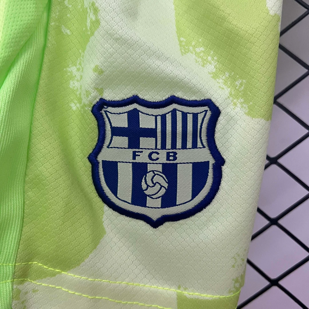 2024/2025 Barcelona Third Away Football Shirt 1:1 Thai Quality Kids Size - Image 9