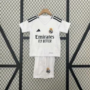 2024/2025 Real Madrid Home Football Shirt 1:1 Thai Quality Kids Size