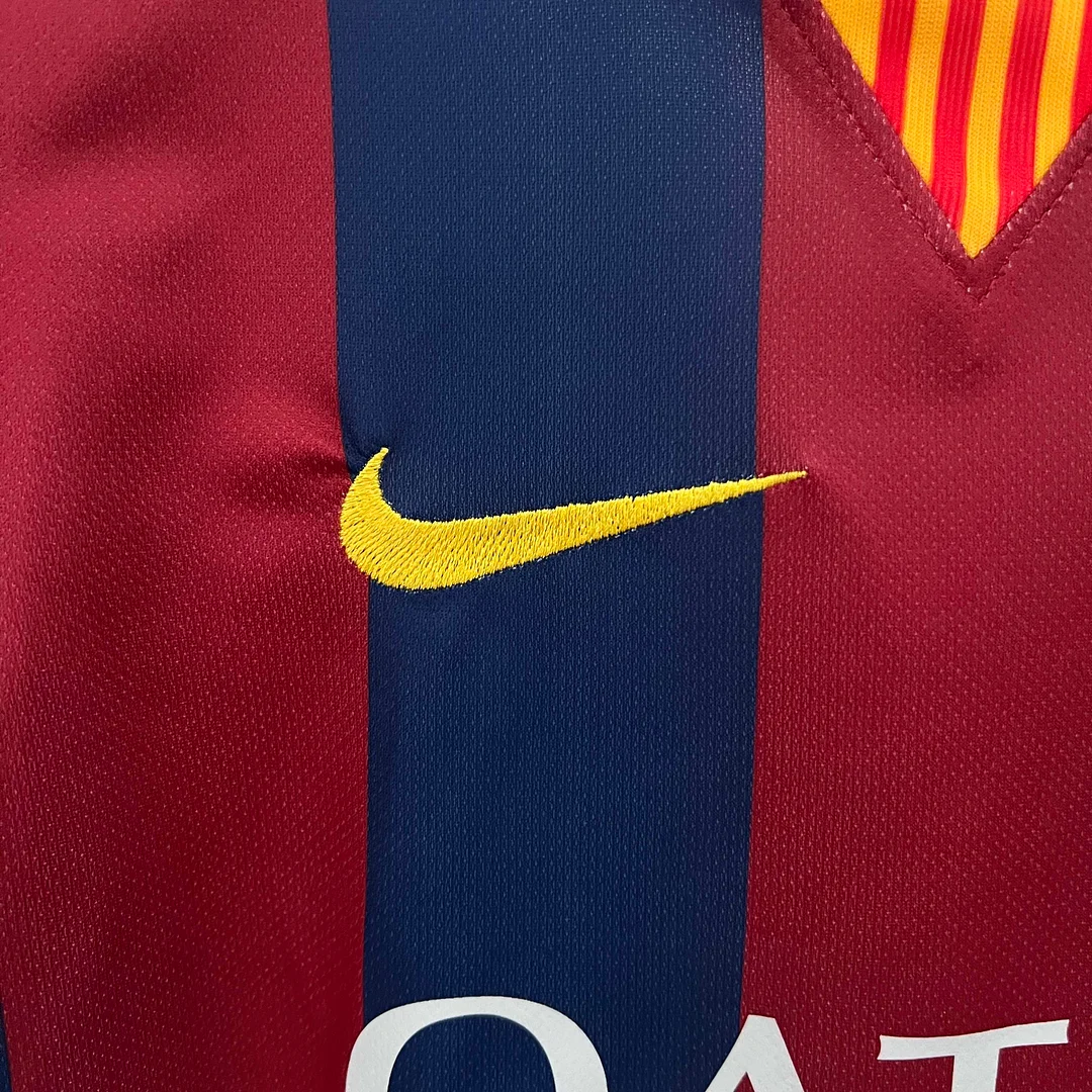2014/2015 Retro Barcelona Home Football Shirt 1:1 Thai Quality Kids Size - Image 4
