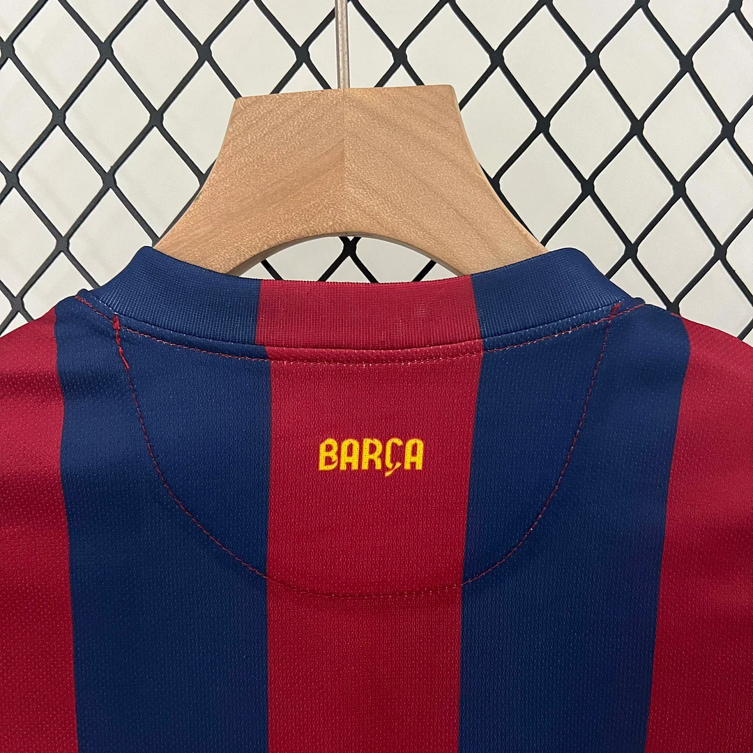 2014/2015 Retro Barcelona Home Football Shirt 1:1 Thai Quality Kids Size - Image 7