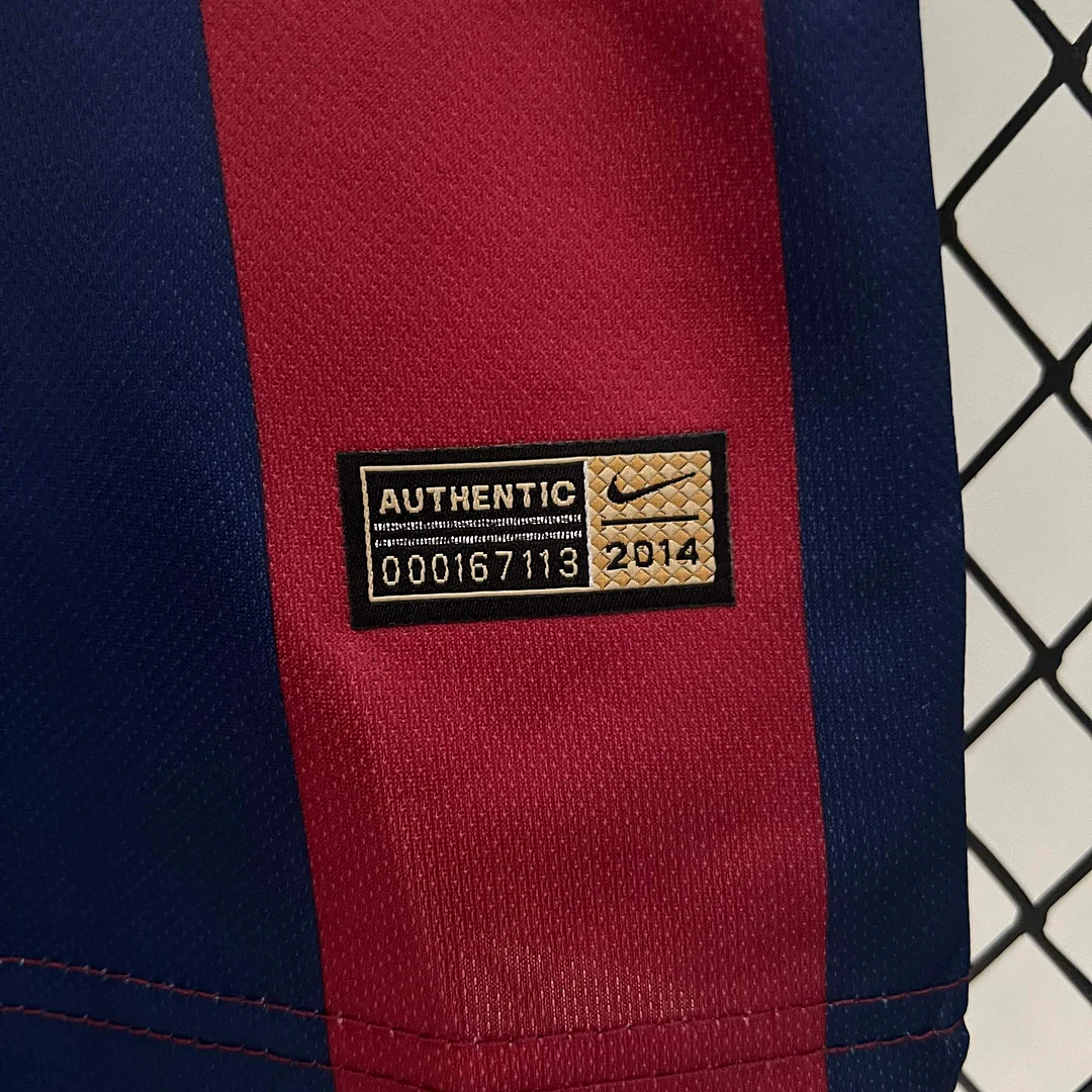 2014/2015 Retro Barcelona Home Football Shirt 1:1 Thai Quality Kids Size - Image 9