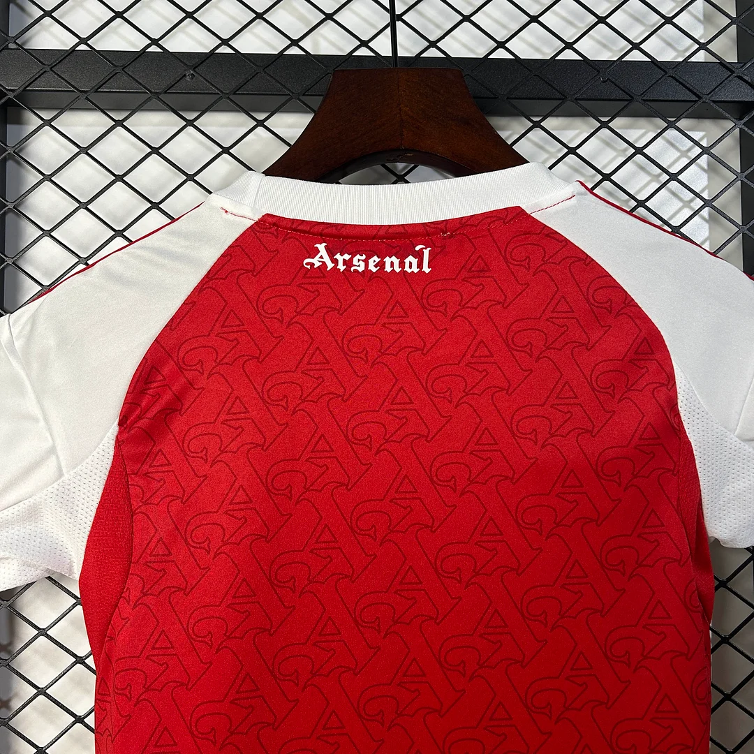 2025/2026 Arsenal Home Football Shirt 1:1 Thai Quality Kids Size - Image 4
