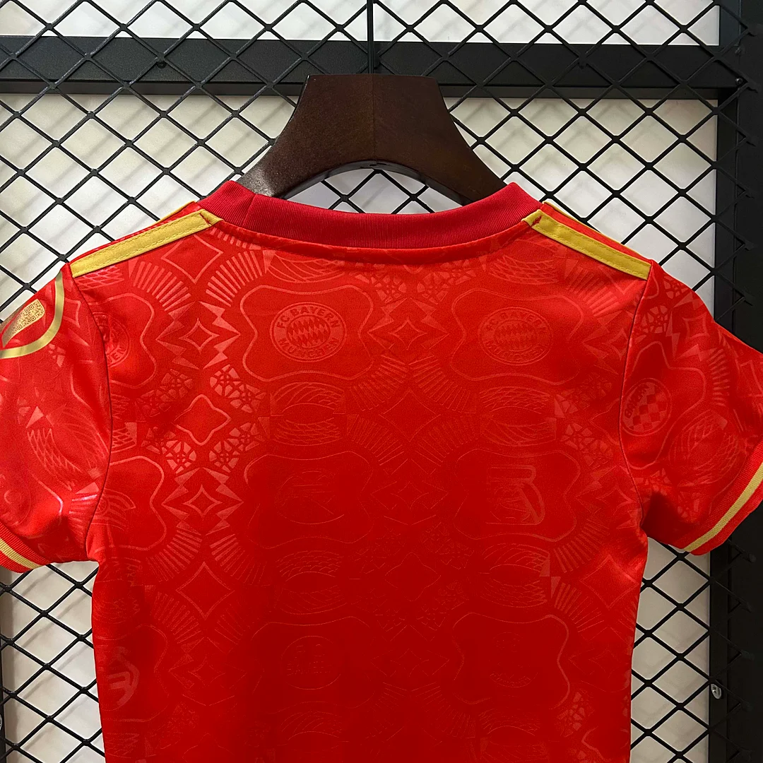 2024/2025 Bayern Munich 125th Anniversary Edition Football Jersey 1:1 Thai Quality Kids Size - Image 4