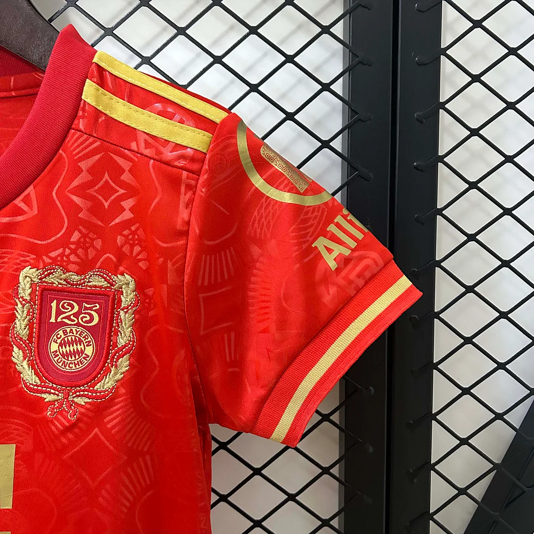 2024/2025 Bayern Munich 125th Anniversary Edition Football Jersey 1:1 Thai Quality Kids Size - Image 6