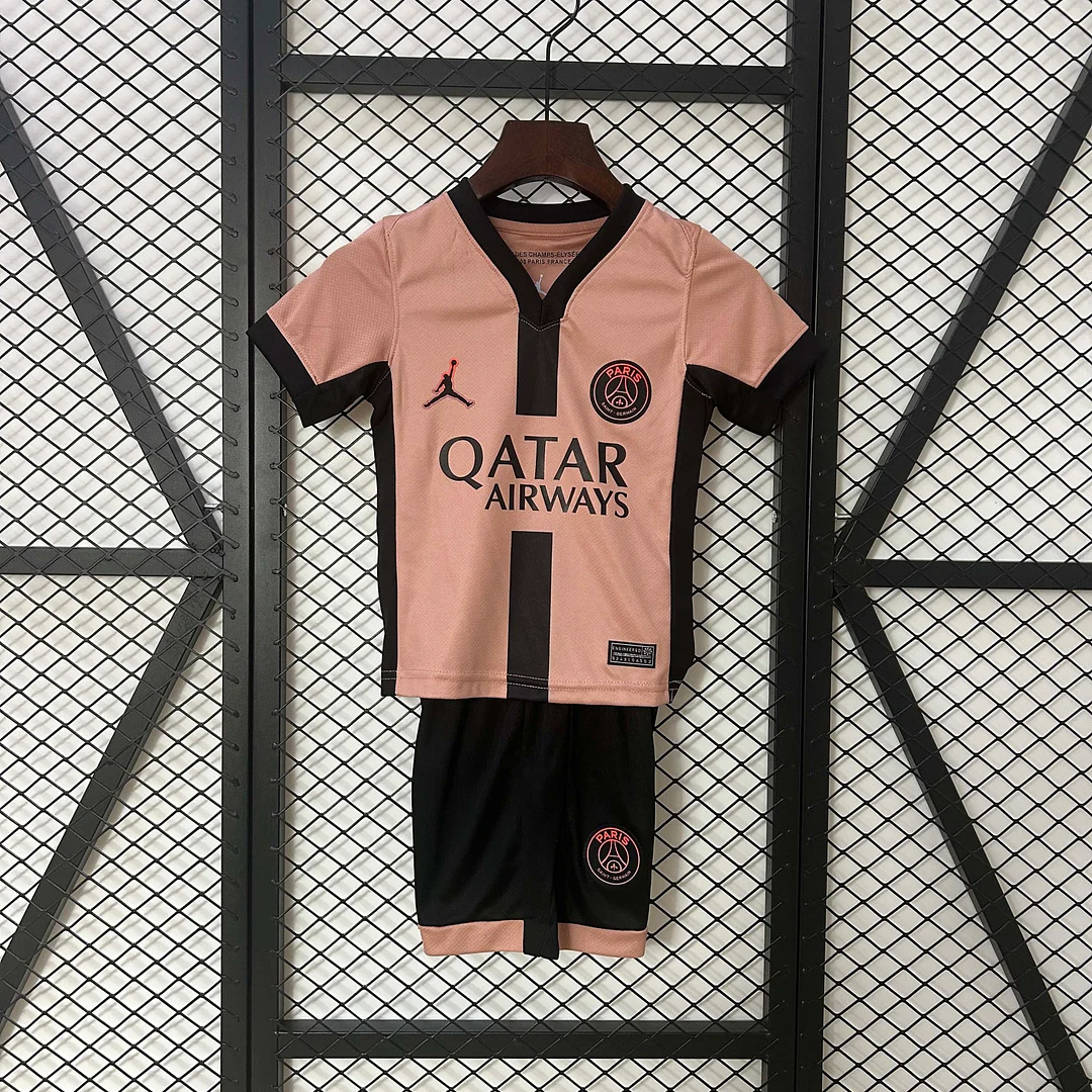 2024/2025 Psg Paris Saint-Germain Third Away Football Shirt 1:1 Thai Quality Kids Size
