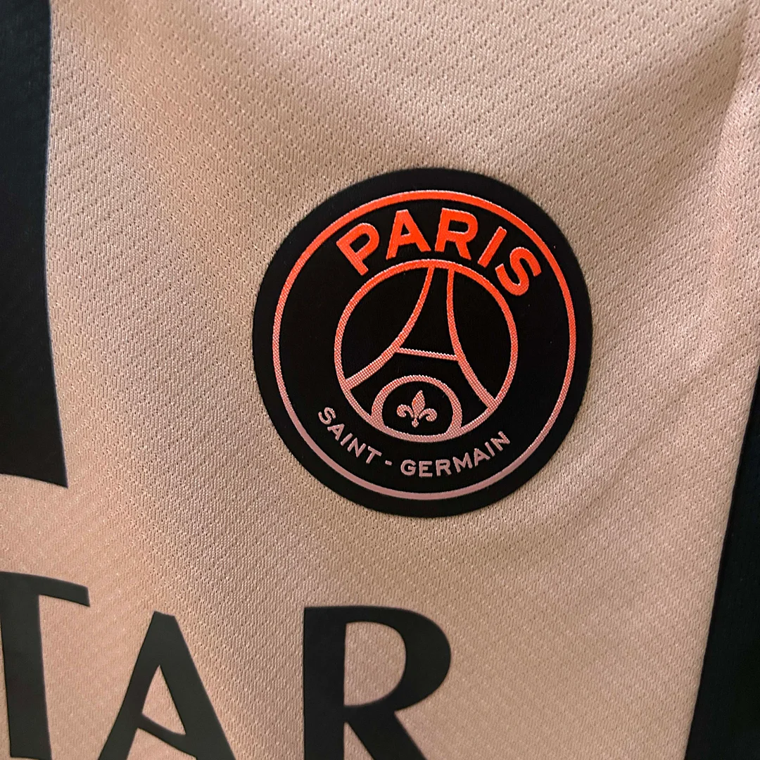 2024/2025 Psg Paris Saint-Germain Third Away Football Shirt 1:1 Thai Quality Kids Size - Image 5