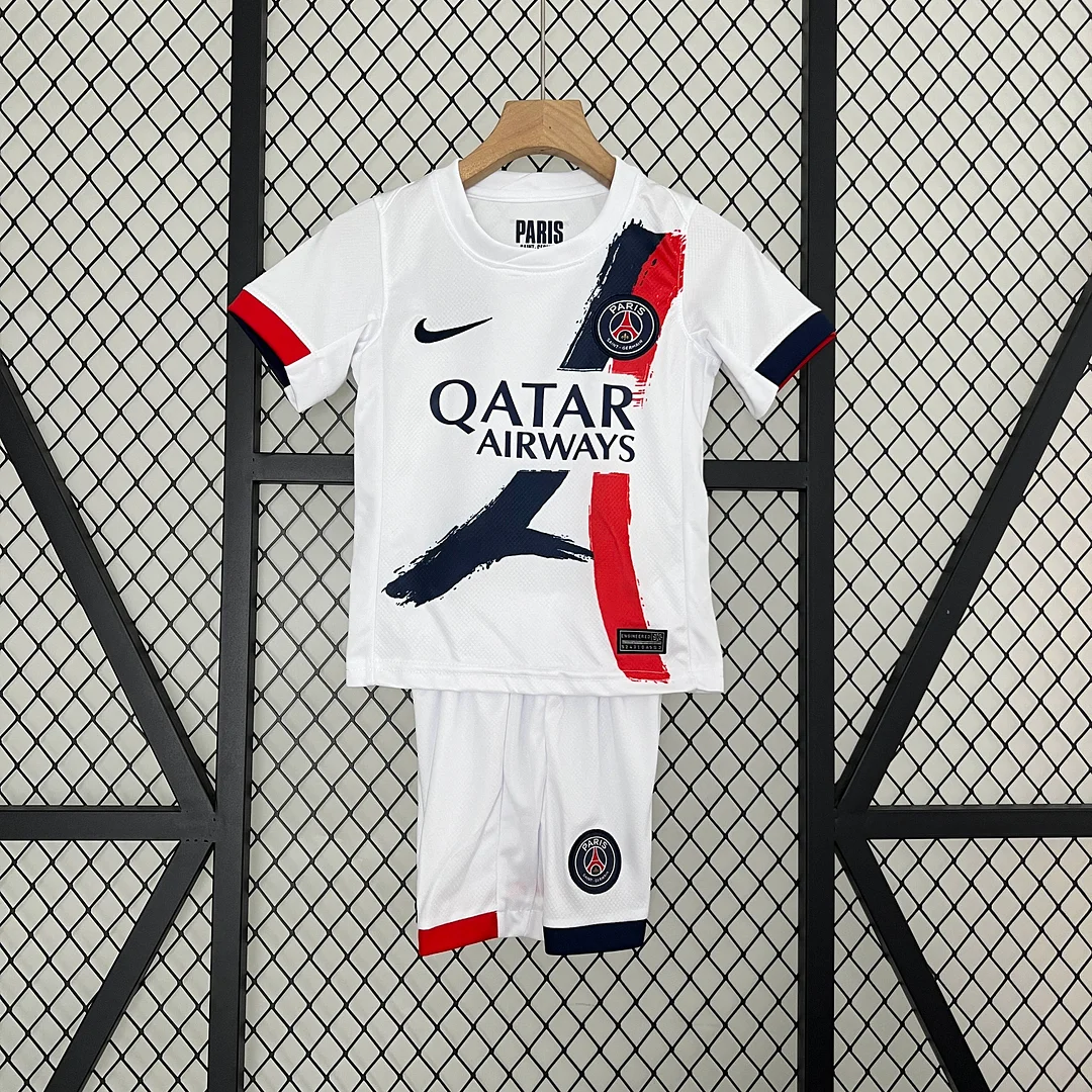 2024/2025 Psg Paris Saint-Germain Away Football Shirt 1:1 Thai Quality Kids Size