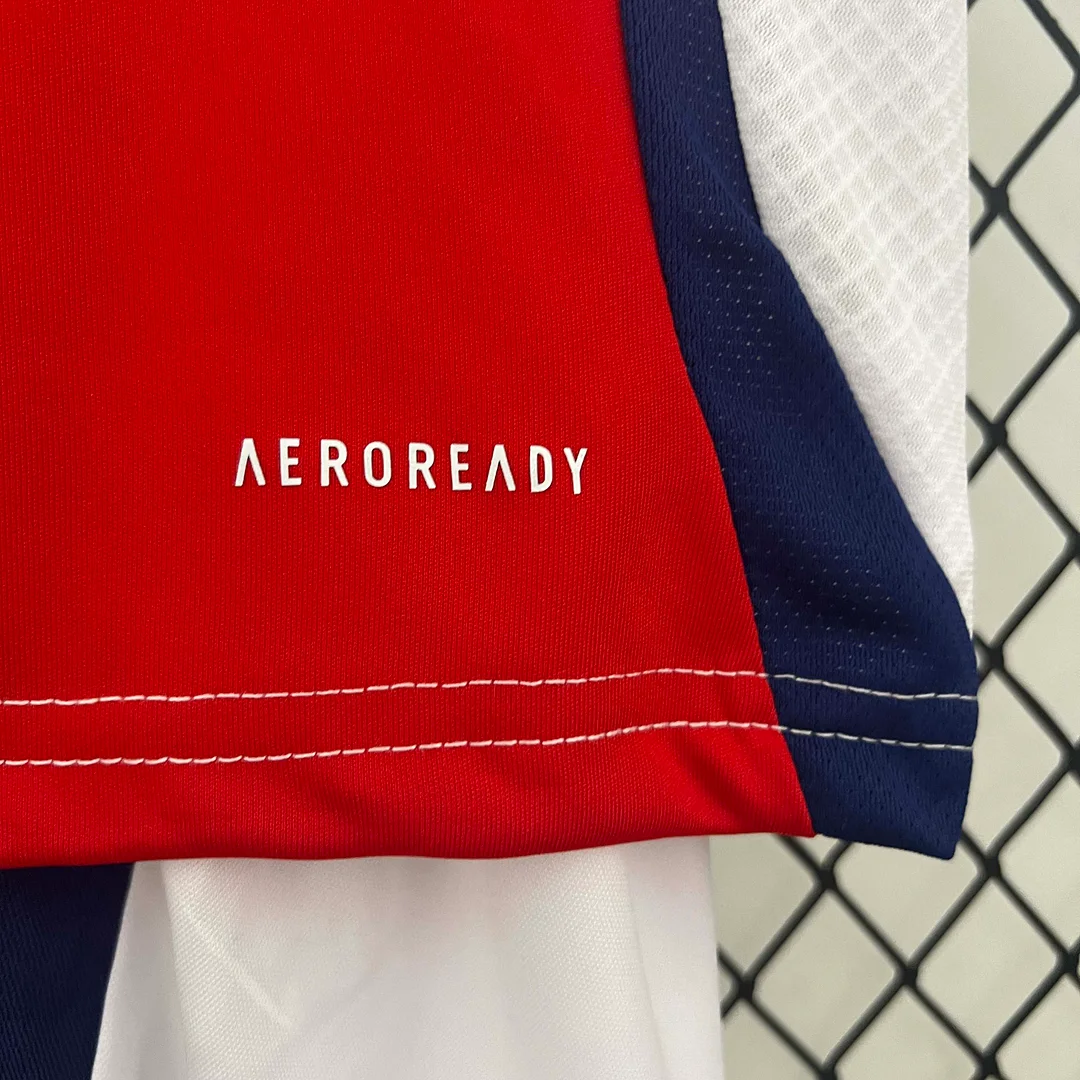 2024/2025 Arsenal Home Football Shirt 1:1 Thai Quality Kids Size - Image 8