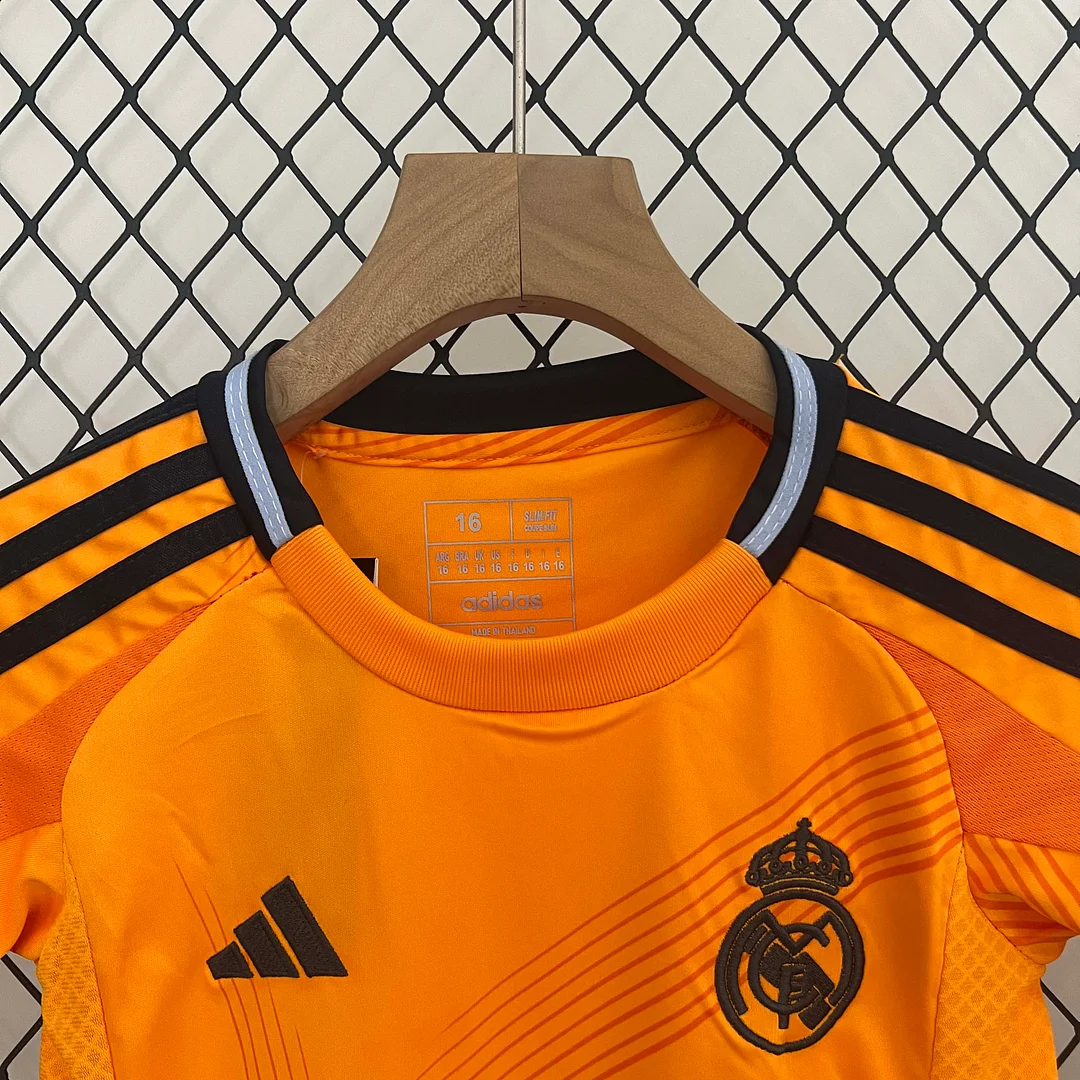 2024/2025 Real Madrid Away Football Shirt 1:1 Thai Quality Kids Size - Image 3