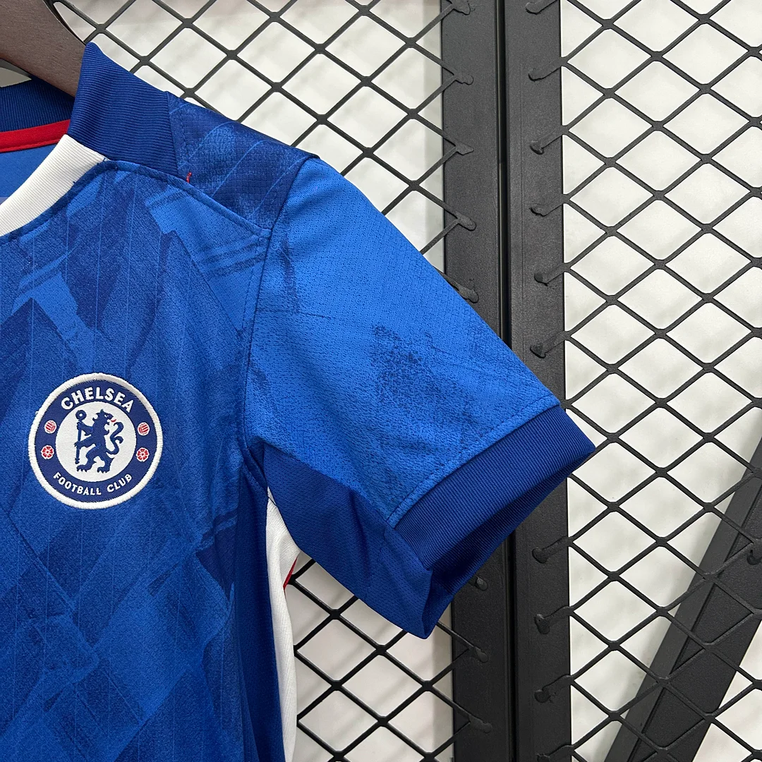 2025/2026 Chelsea Home Football Shirt 1:1 Thai Quality Kids Size - Image 7