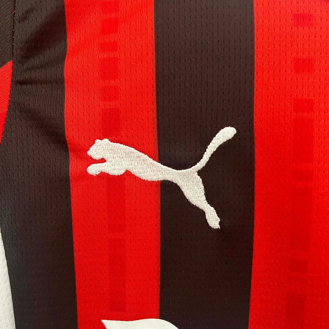 2024/2025 AC Milan Home Football Shirt 1:1 Thai Quality Kids Size - Image 5