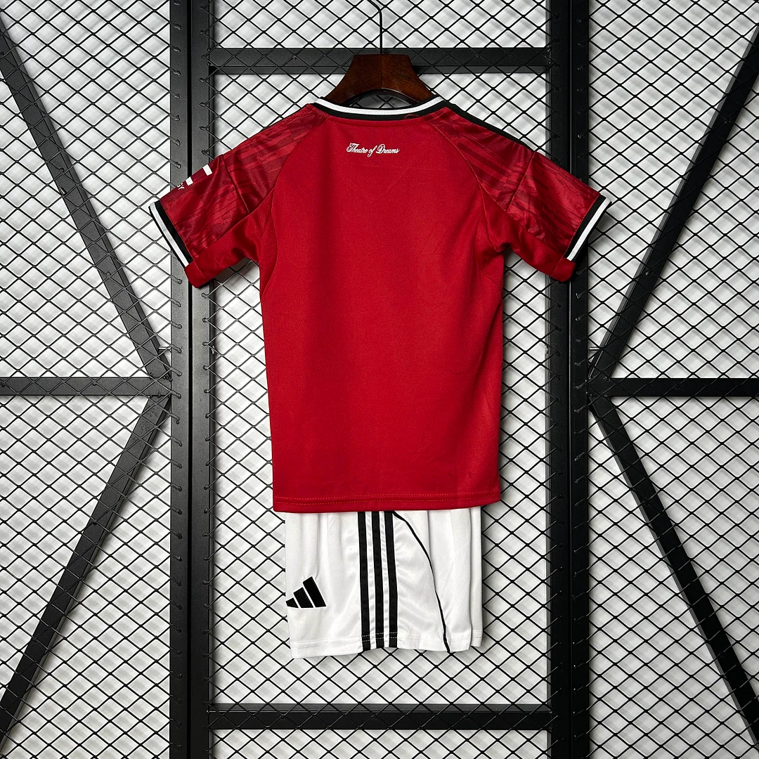2025/2026 Manchester United Home Football Shirt 1:1 Thai Quality Kids Size - Image 2
