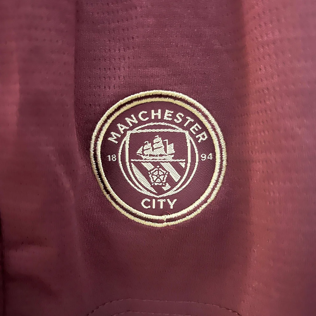 2024/2025 Manchester City Third Away Football Shirt 1:1 Thai Quality Kids Size - Image 7