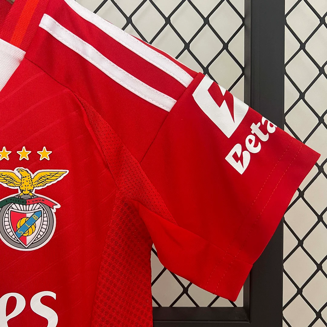 2024/2025 Benfica Home Football Shirt 1:1 Thai Quality Kids Size - Image 7