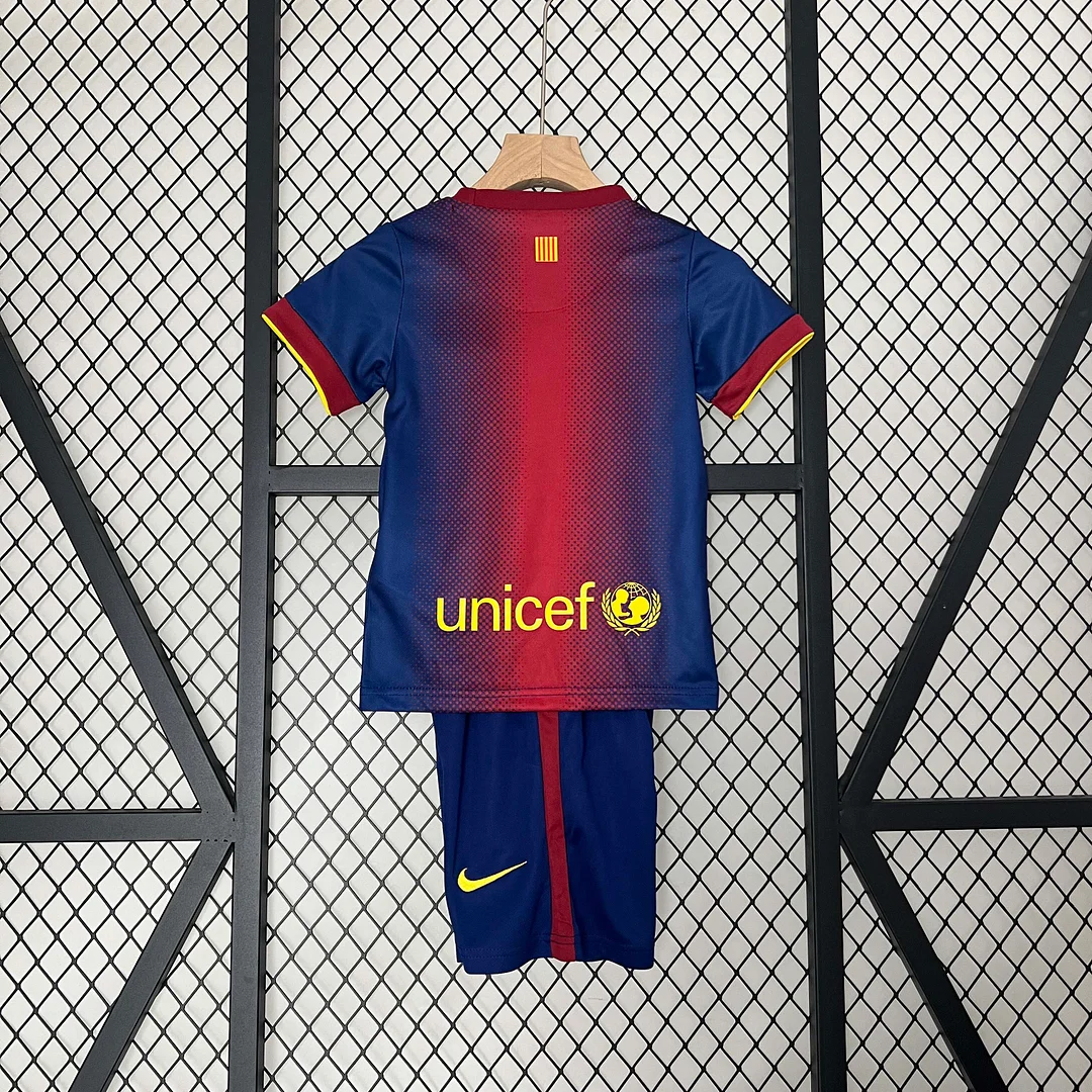 2012/2013 Retro Barcelona Home Football Shirt 1:1 Thai Quality Kids Size - Image 2