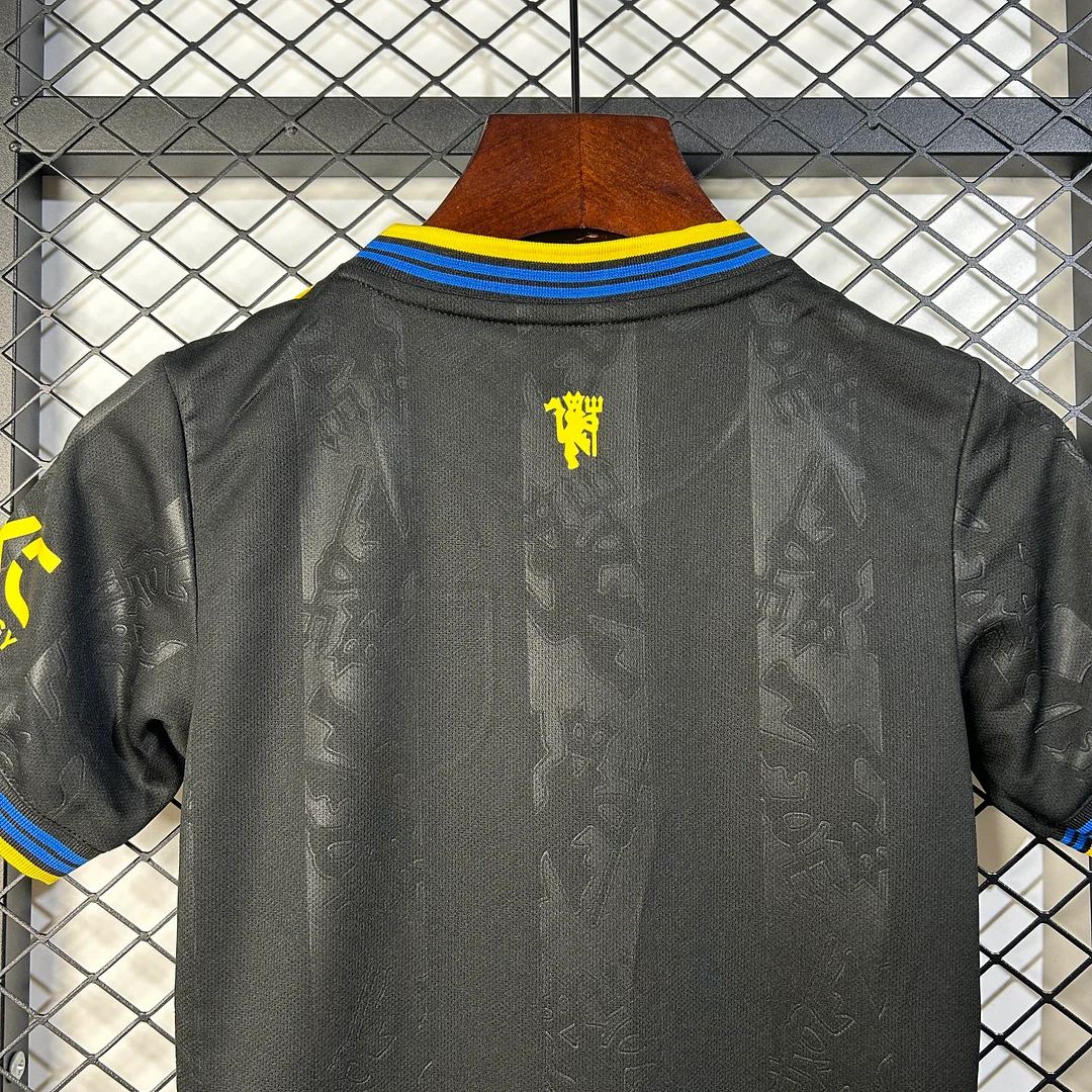 2025/2026 Manchester United Third Away Football Shirt 1:1 Thai Quality Kids Size - Image 4