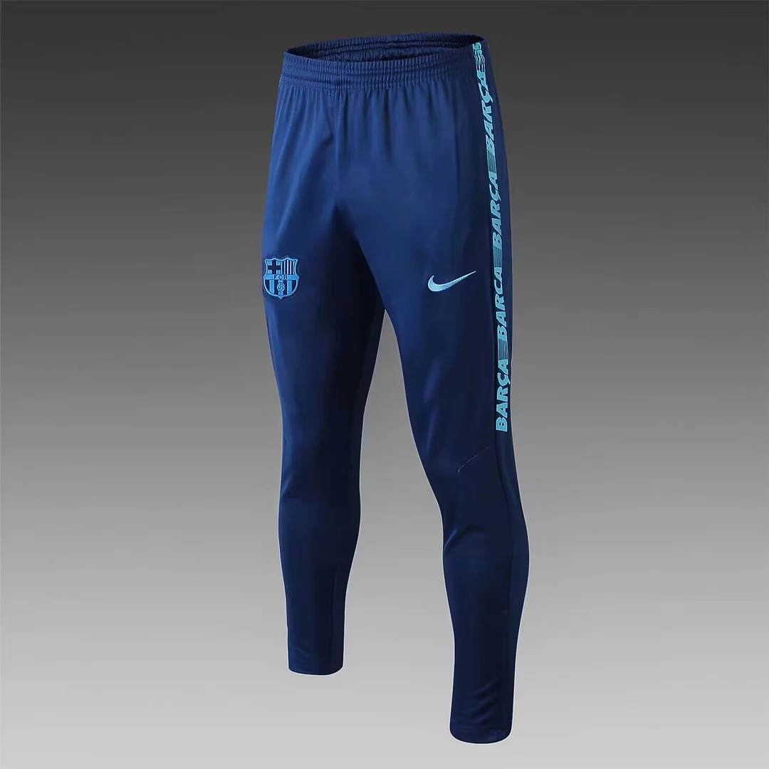 2024/2025 Barcelona Long Zipped Jacket Sky Blue Jersey Set - Image 5