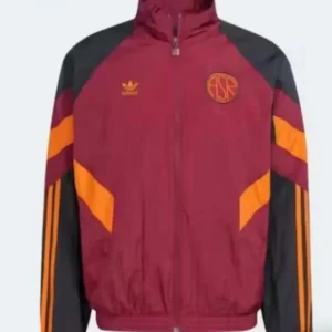 2024/2025 Roma Windbreaker Red Soccer Jersey 1:1 Thai Quality
