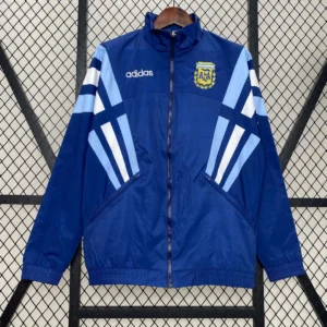 2024 Argentina Windbreaker Dark blue Soccer Jersey 1:1 Thai Quality