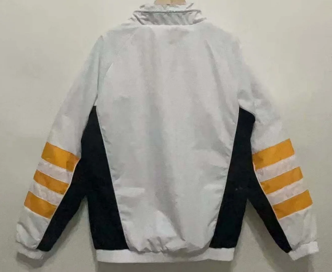 2024/2025 Real Madrid Windbreaker White Soccer Jersey 1:1 Thai Quality - Image 2