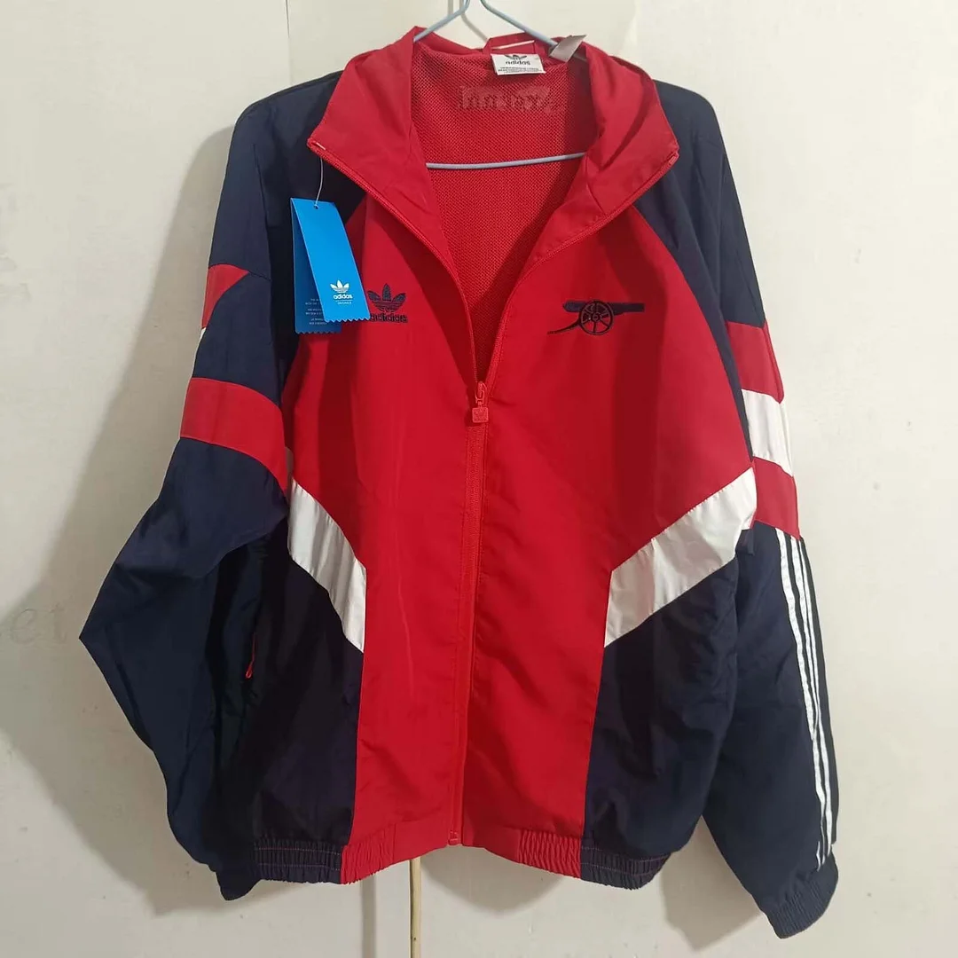 2024/2025 Arsenal Windbreaker Red Soccer Jersey 1:1 Thai Quality - Image 2