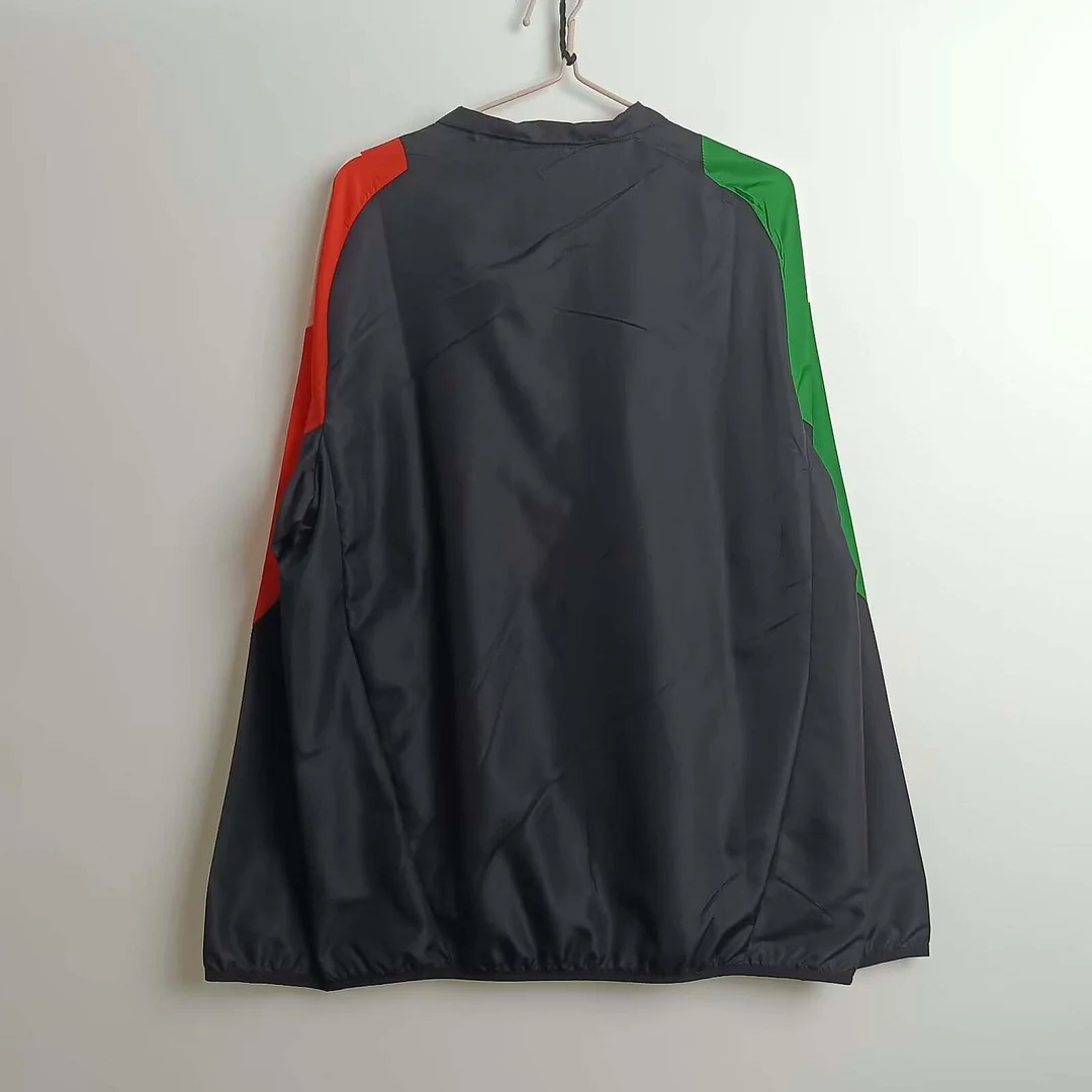 2024/2025 Arsenal Windbreaker Black Soccer Jersey 1:1 Thai Quality - Image 2