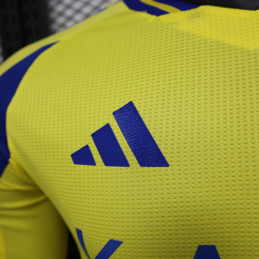 2024/2025 Player Version Long Sleeve Al-Nassr Home Football Shirt 1:1 Thai Quality - Image 5