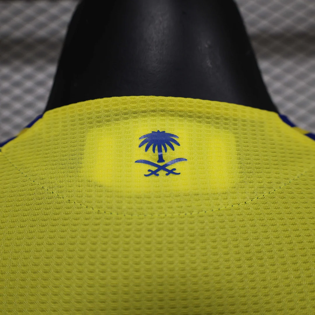 2024/2025 Player Version Long Sleeve Al-Nassr Home Football Shirt 1:1 Thai Quality - Image 10