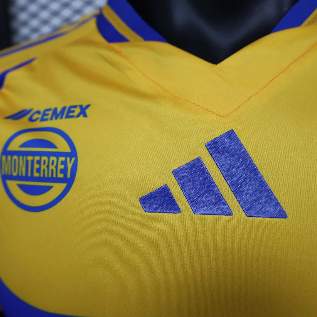 2024/2025 Player Version Tigres Home Football Shirt 1:1 Thai Quality - Image 4