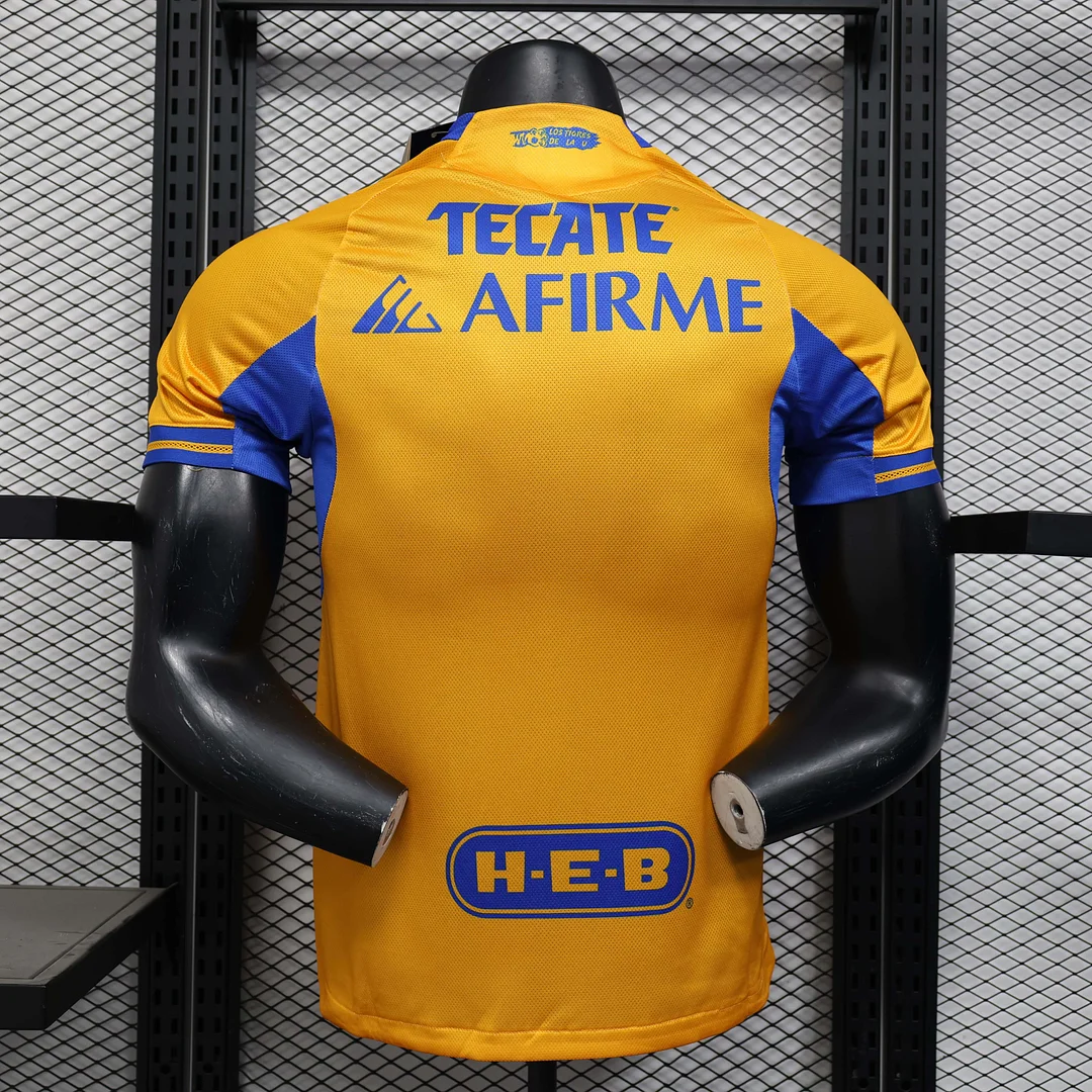 2025/2026 Player Version Tigres Home Football Shirt 1:1 Thai Quality - Image 2