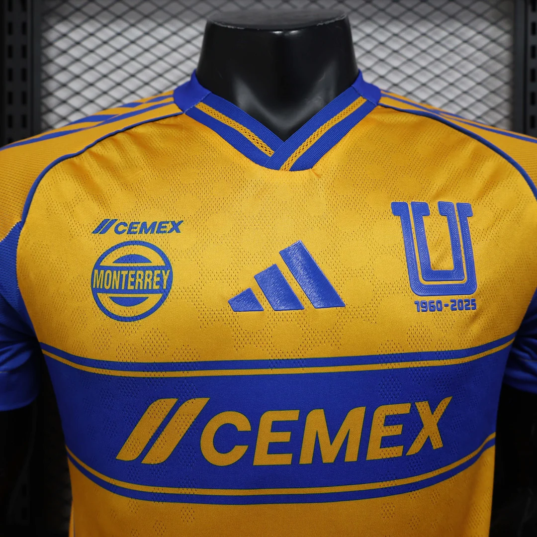 2025/2026 Player Version Tigres Home Football Shirt 1:1 Thai Quality - Image 4