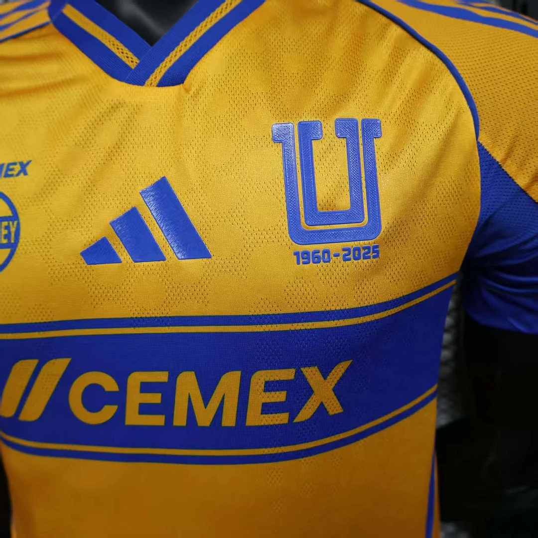 2025/2026 Player Version Tigres Home Football Shirt 1:1 Thai Quality - Image 5