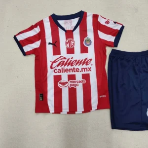 2024/2025 Chivas Home Soccer Jersey 1:1 Thai Quality Kids Size
