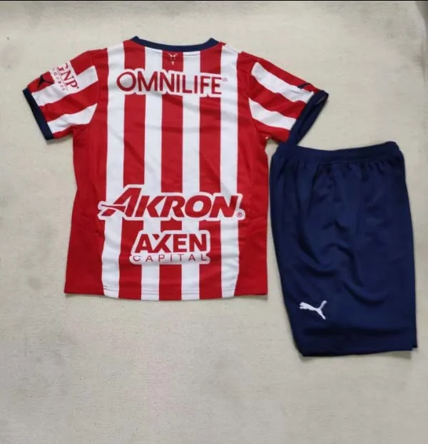 2024/2025 Chivas Home Soccer Jersey 1:1 Thai Quality Kids Size - Image 2
