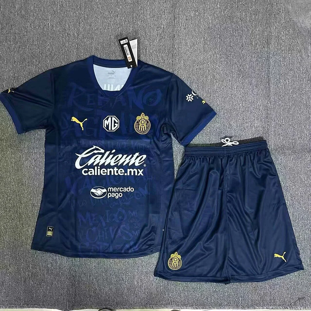 2024/2025 Chivas Third Away Soccer Jersey 1:1 Thai Quality Kids Size