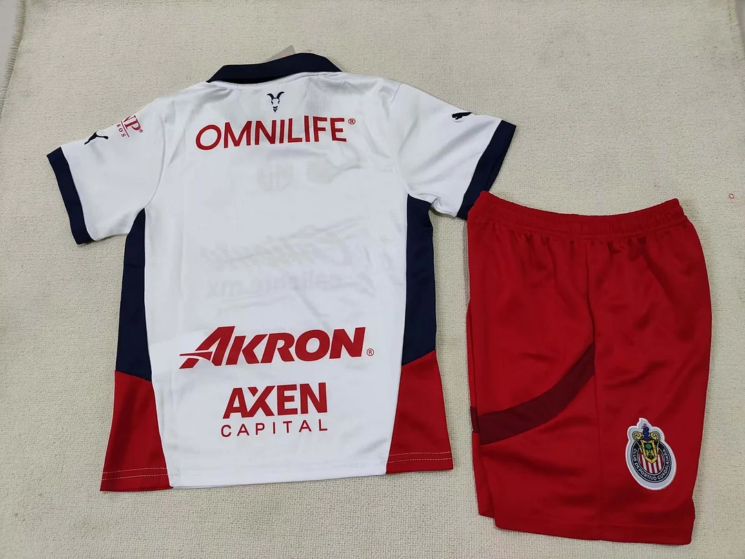 2024/2025 Chivas Away Soccer Jersey 1:1 Thai Quality Kids Size - Image 2