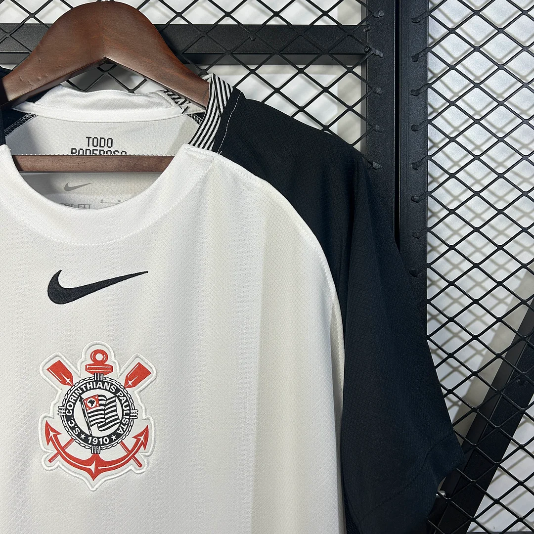 2025/2026 Corinthians Paulista Home Jersey 1:1 Thai Quality - Image 6