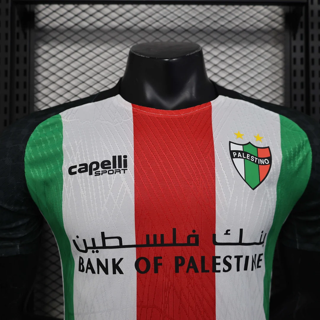 2025/2026 Player Version Club Deportivo Palestino Home Football Shirt 1:1 Thai Quality - Image 6