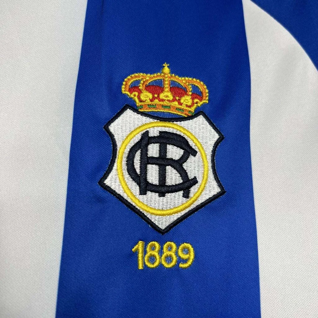 2024/2025 Recreativo de Huelva Home Football Shirt 1:1 Thai Quality - Image 4